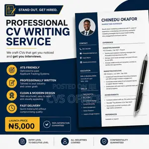 CV & Resume Writing Service