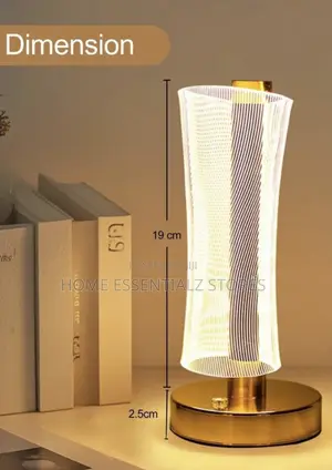 3-Color Rechargeable LED Table Lamp - Night Light With USB Charging