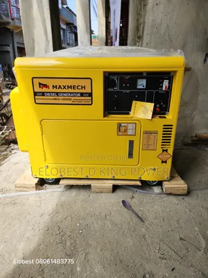 Brand New 10.5kva Diesel Generator Maxmech 100% Pure Copper Coil