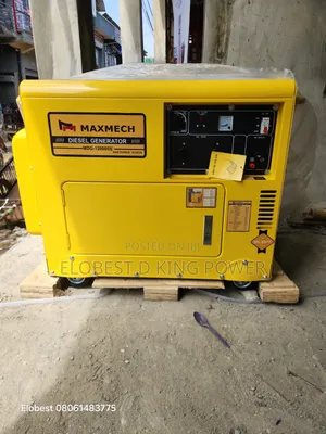 Brand New 10.5kva Diesel Generator Maxmech 100% Pure Copper Coil