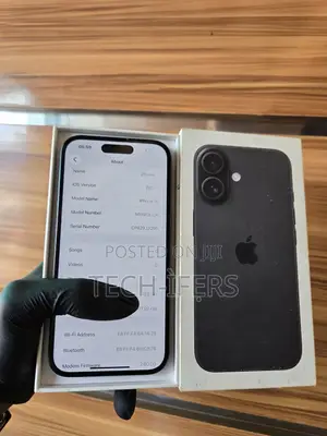 Apple iPhone 16 128 GB Black