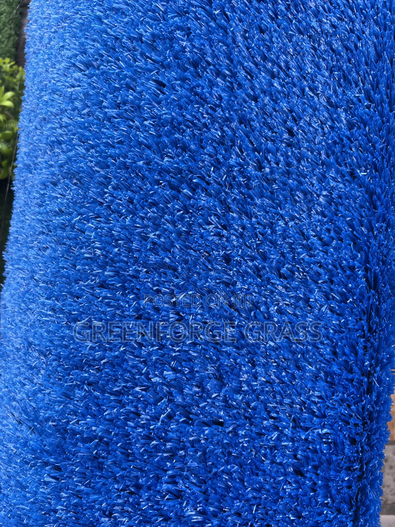 Artificial Grass, 15mm Blue Coloured