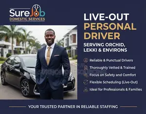 Live-Out Personal Driver in Orchid, Lekki