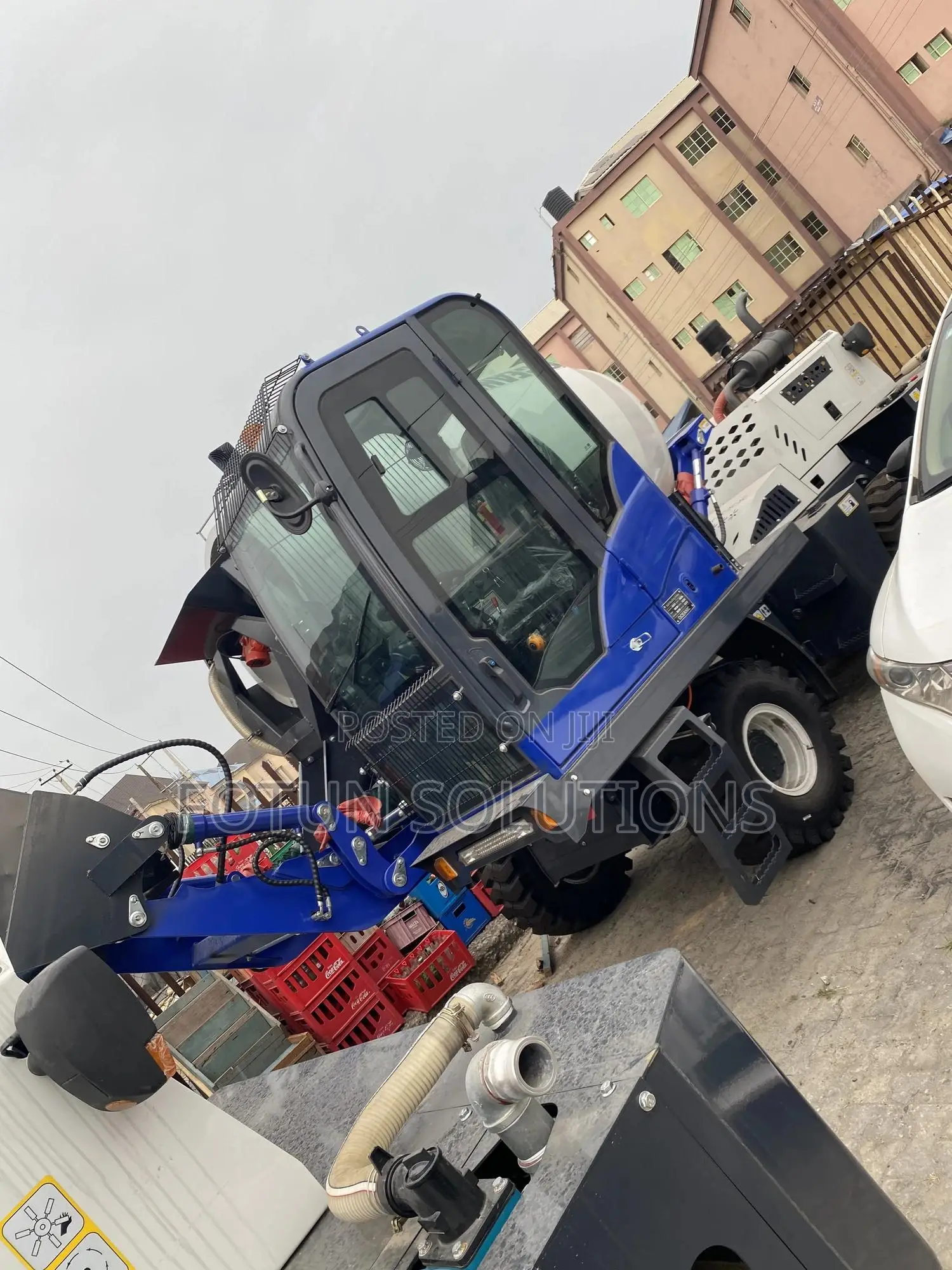 Concrete Mobile Mixer 4cubic
