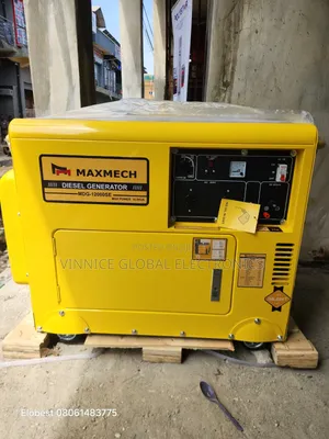 10.5kva Maxmech Diesel Soundproof Generator 100% Pure Brand New