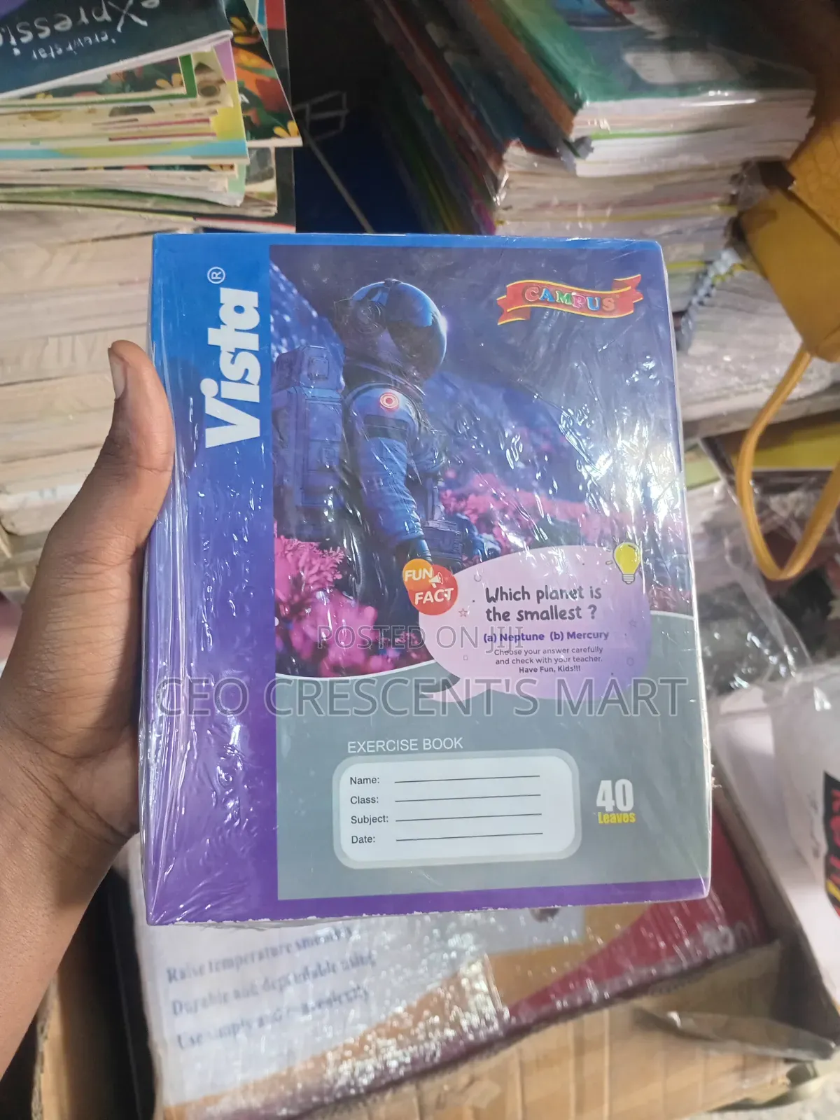 40 Leaves Exercise Book