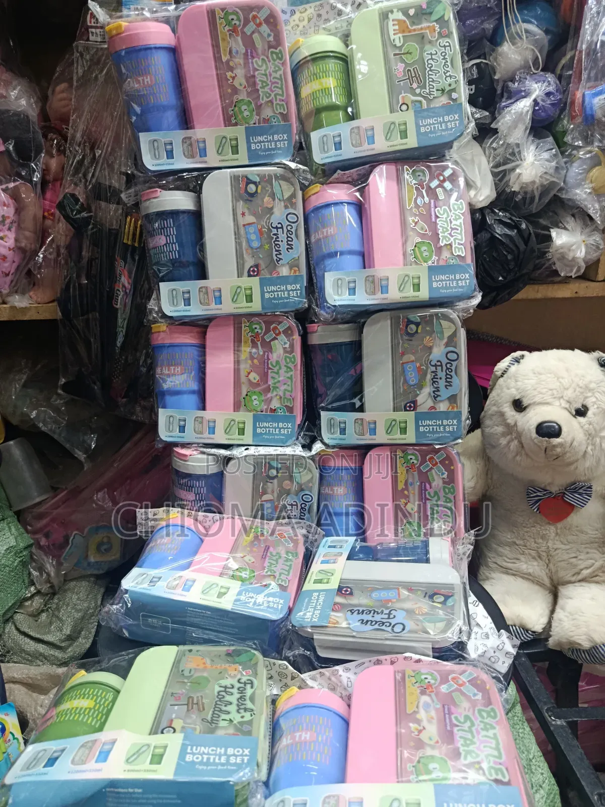 Bento Boxes With Water Bottles