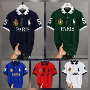 High Quality Polo Ralph Lauren Paris T-Shirts