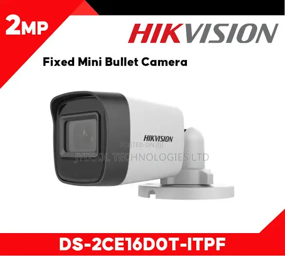 Hikvision 2 MP Fixed Mini Bullet Camera DS-2CE16D0T-EXIPF