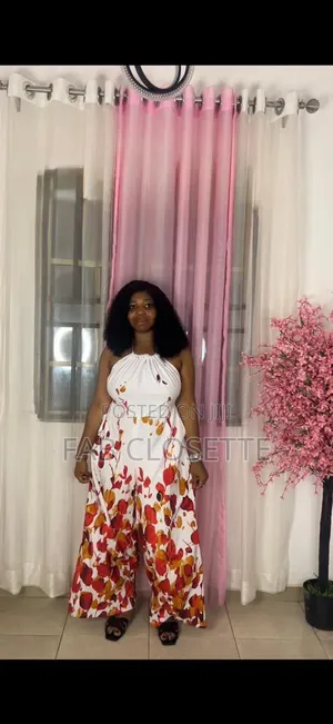 Jumpsuit, Leopard Print Skirt Two Piece Ankara Set