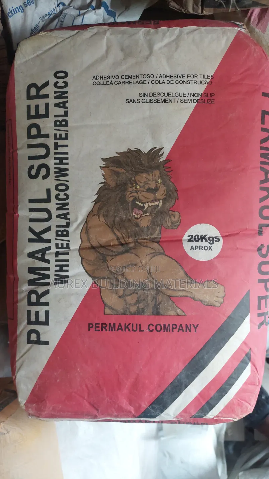 Permakul Super White – 20kg Tile Adhesive