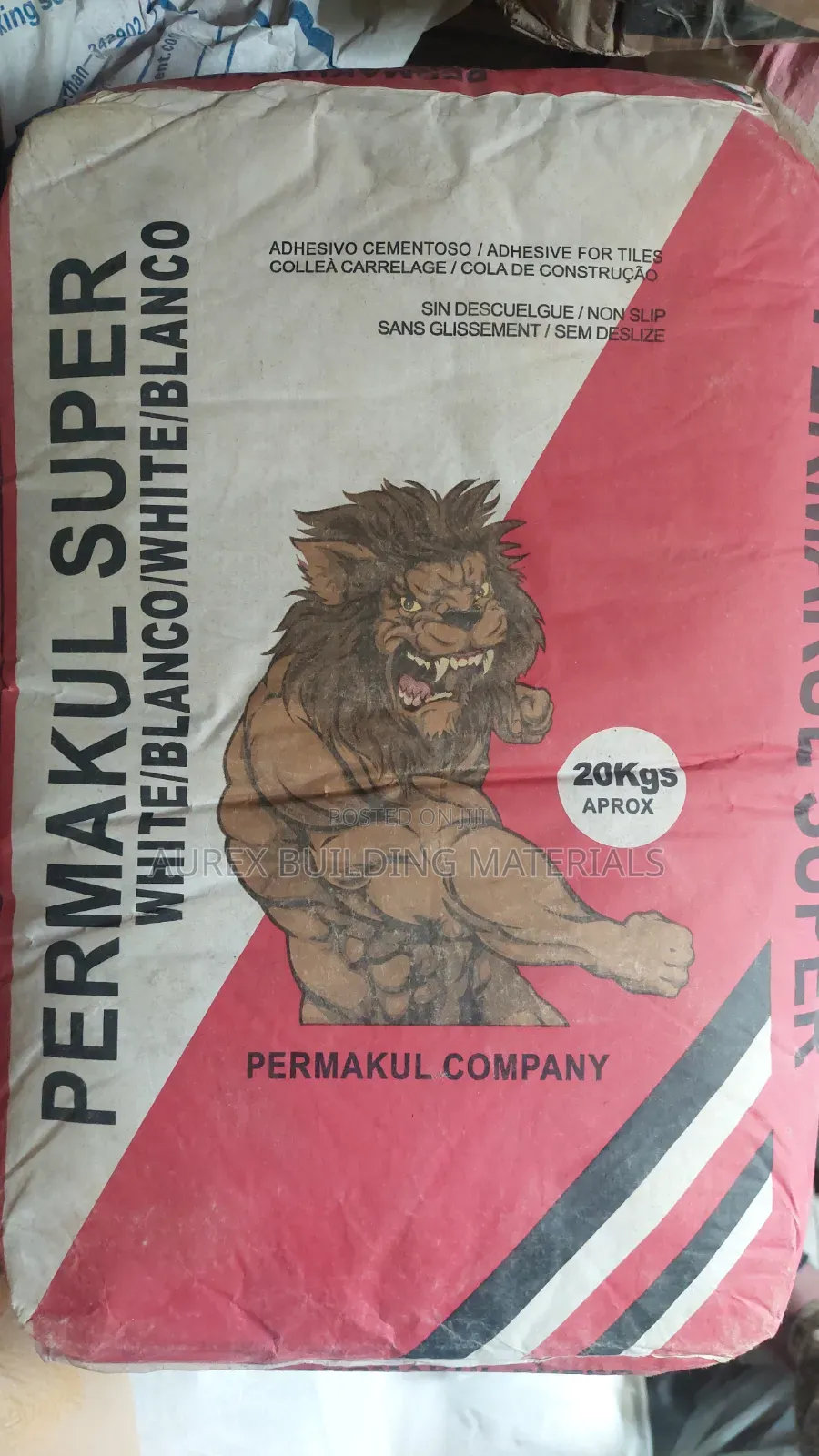 Permakul Super White – 20kg Tile Adhesive
