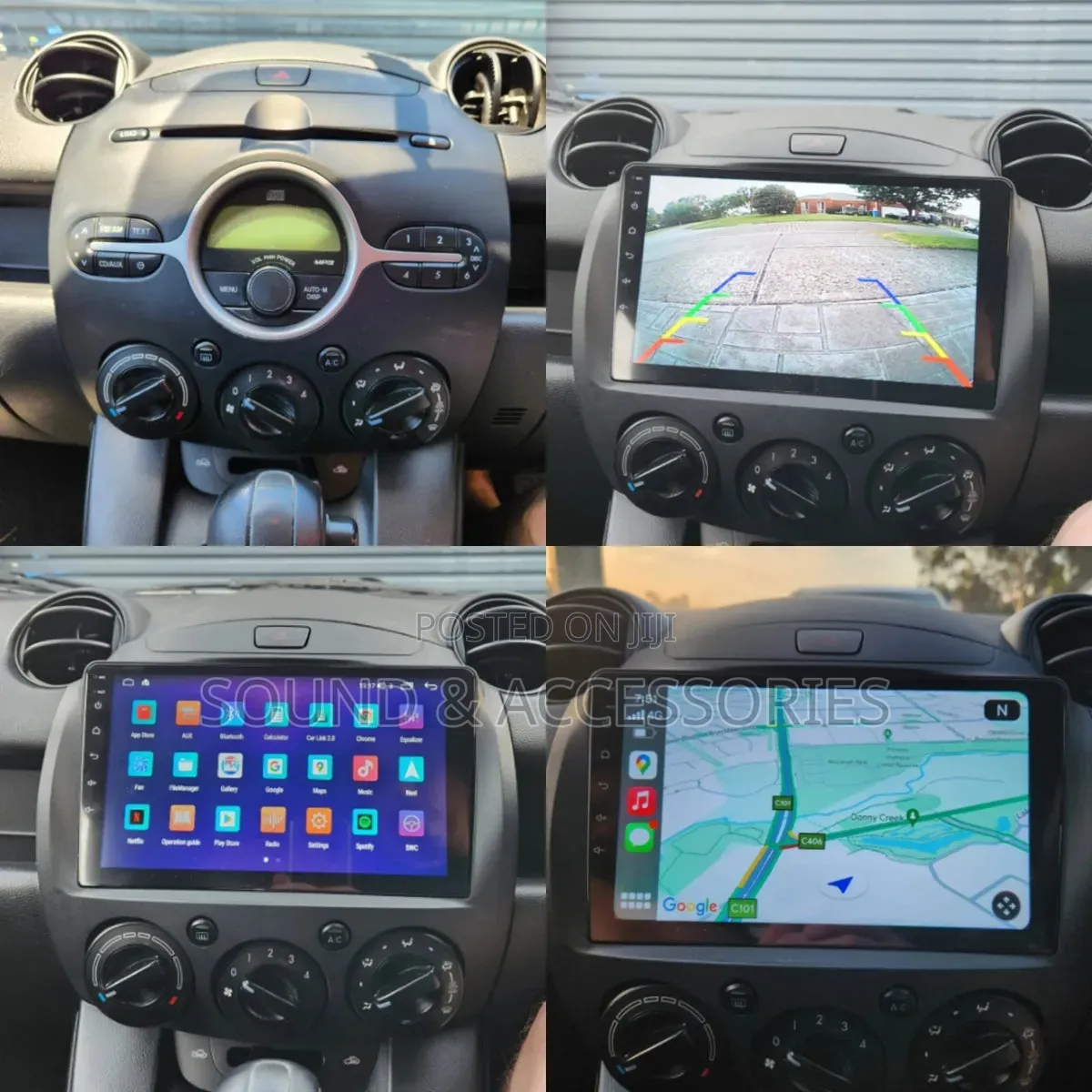 Mazda 2 2007-2014 Android GPS Navigation System