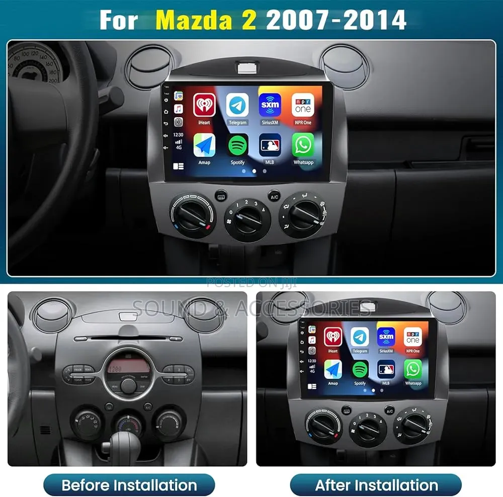 Mazda 2 2007-2014 Android GPS Navigation System