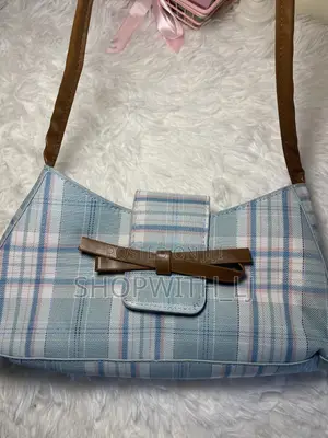 Plaid Shoulder Bag