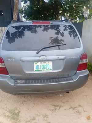 Toyota Highlander 2007 Blue