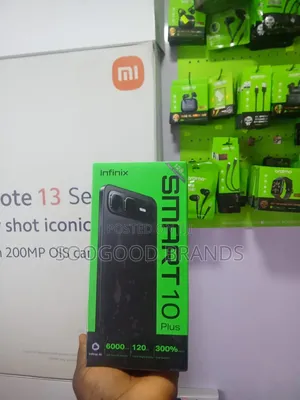 New Infinix Smart 10 Plus 128 GB Black