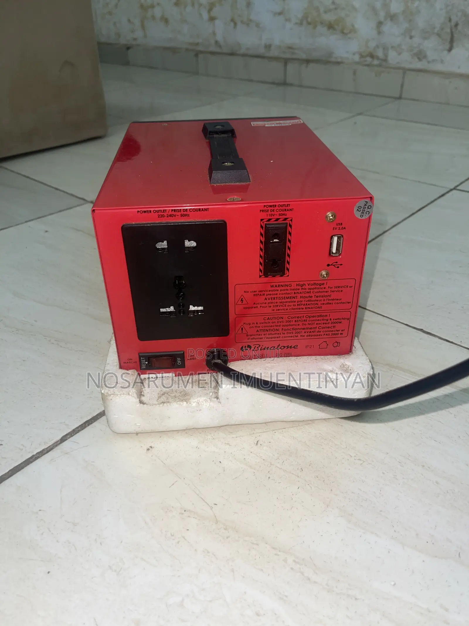 Binatone 2000va Digital Voltage Stabilizer (Dvs-2001)