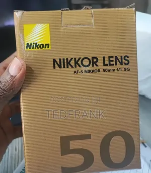 Nikon AF-S NIKKOR 50mm F/1.8g Prime Lens