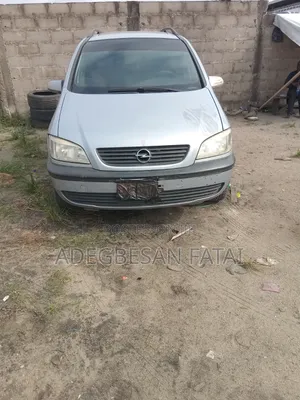 Opel Zafira 2002 Silver