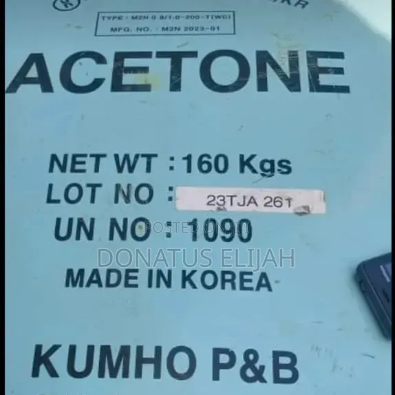 ACETONE Industrial Solvent