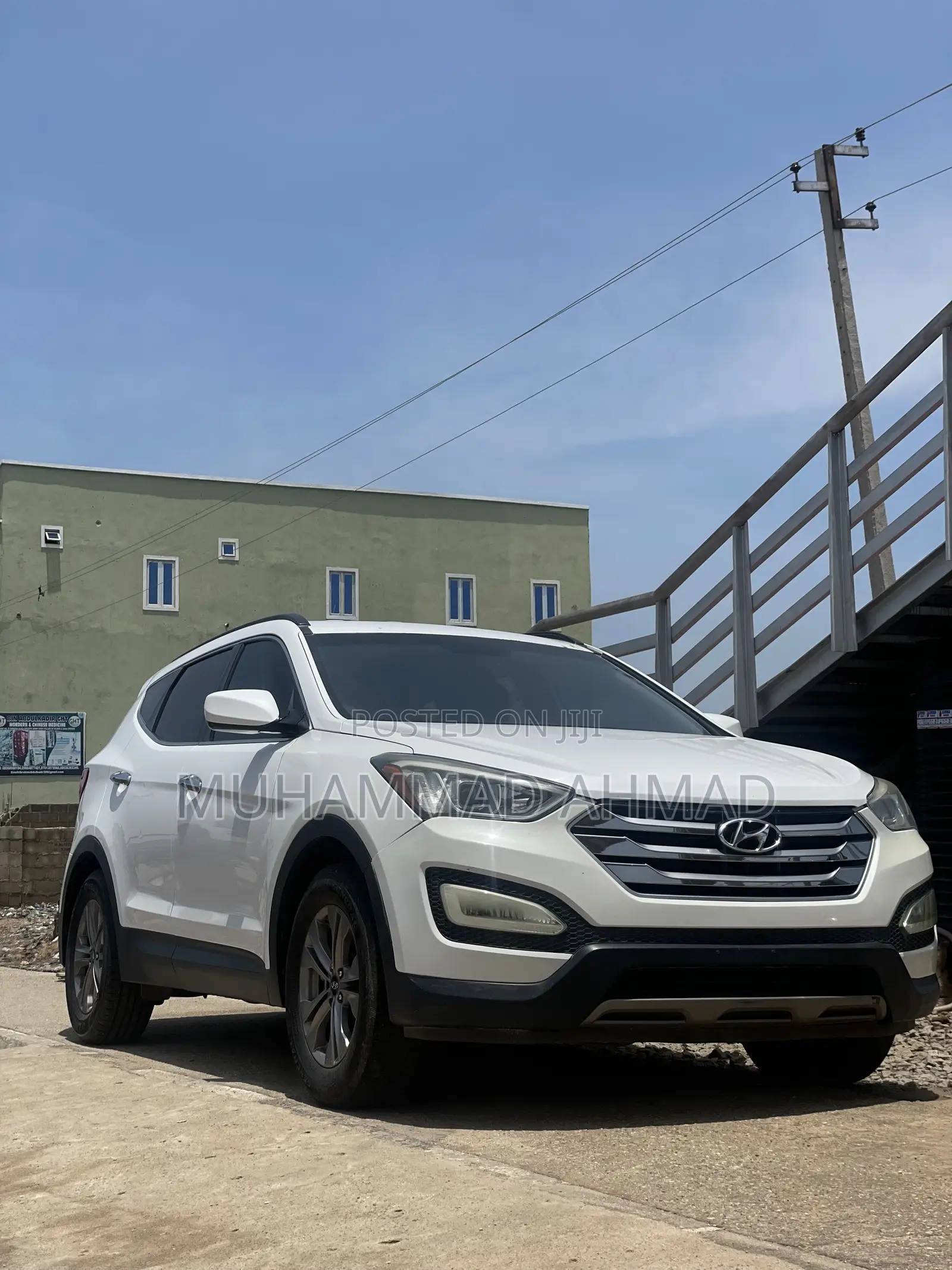 Hyundai Santa Fe 2015 White