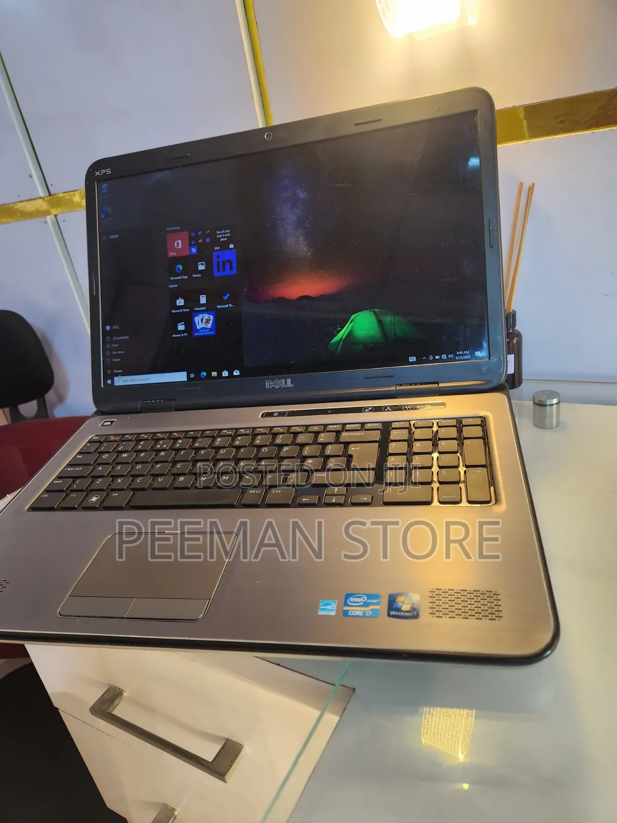 Laptop Dell XPS 15 8GB Intel Core i7 HDD+SSD 500GB