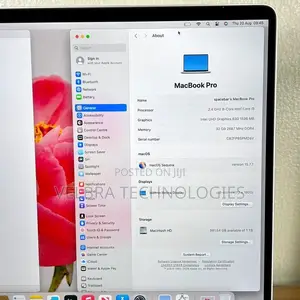 Laptop Apple MacBook Pro 2019 32GB Intel Core i9 SSD 1T
