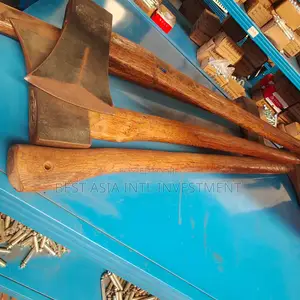 Traditional Wooden-Handled Hewing / Broad Axes