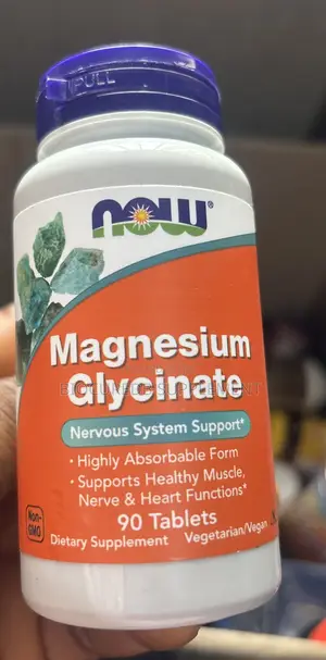 Now Magnesium Glycinate 90 Tablets