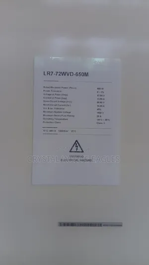 Longi Antishading 650w Monocrystalline Solar Panel