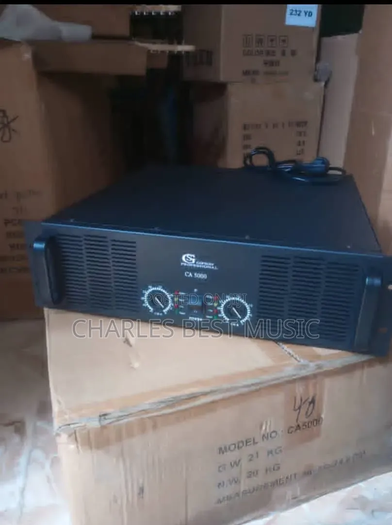 Gipson Amplifier 5000 Watts