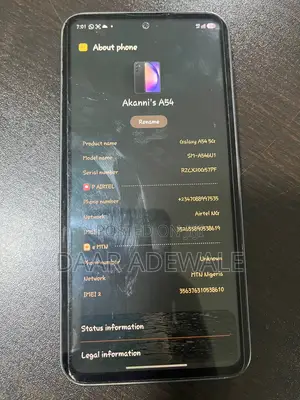 Samsung Galaxy A54 5G 128 GB Black