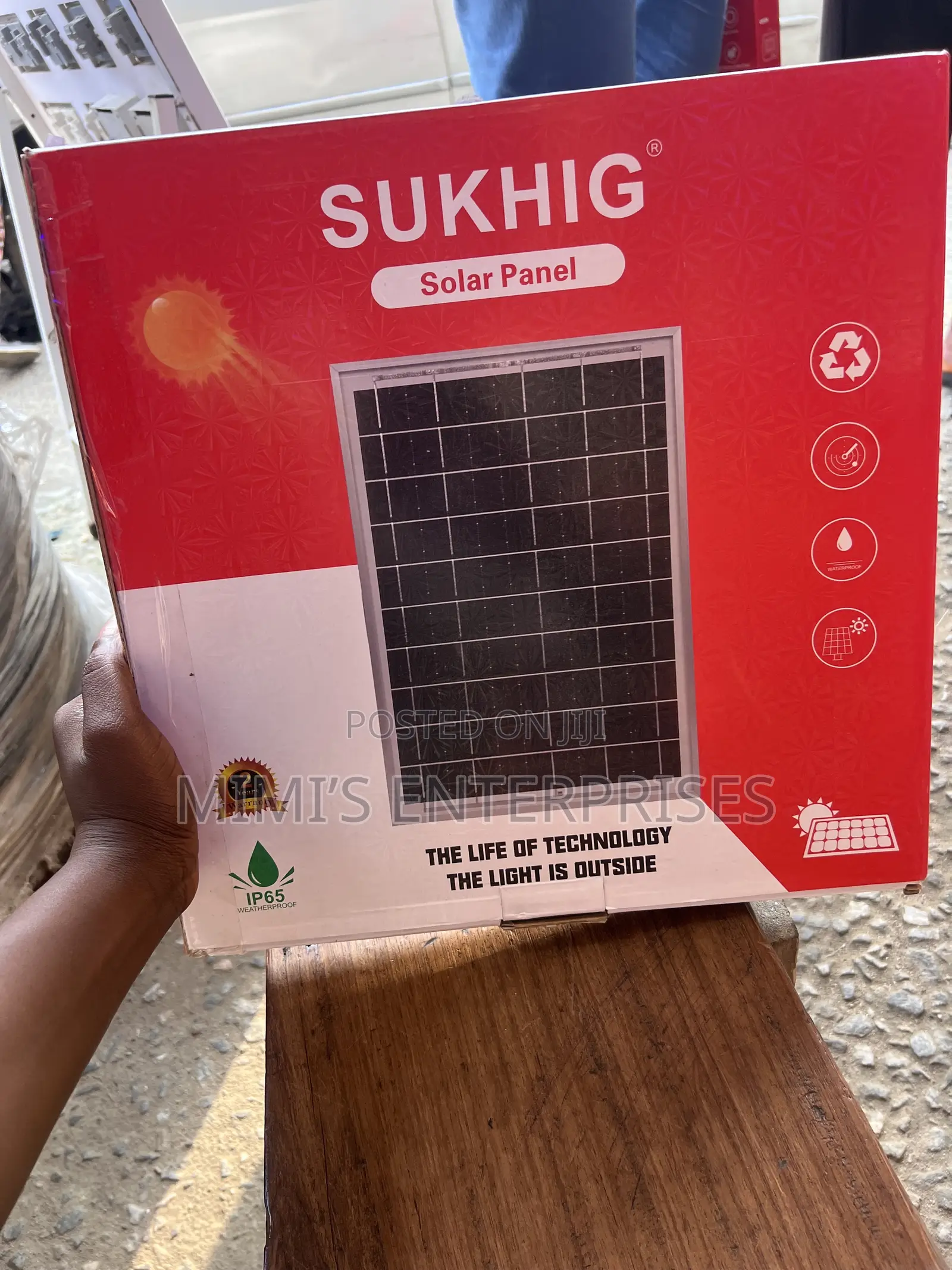 SUKHIG Solar With Separate Panel 200watts