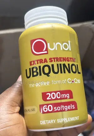 Qunol Ubiquinol 200mg Extra Strength 60softgels