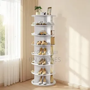 360° Rotating Shoe and Bag Rack.