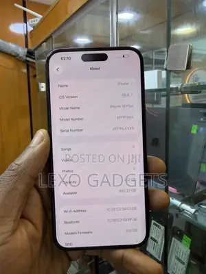 Apple iPhone 16 Plus 512 GB Black