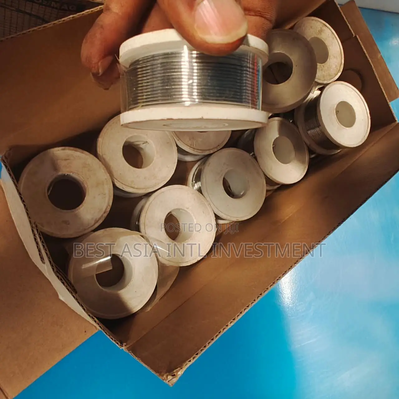 Silver-Colored Tin-Lead Rosin Core Solder Wire