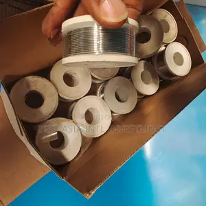 Silver-Colored Tin-Lead Rosin Core Solder Wire