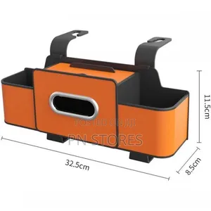 Car Organizer With Tissue Holder