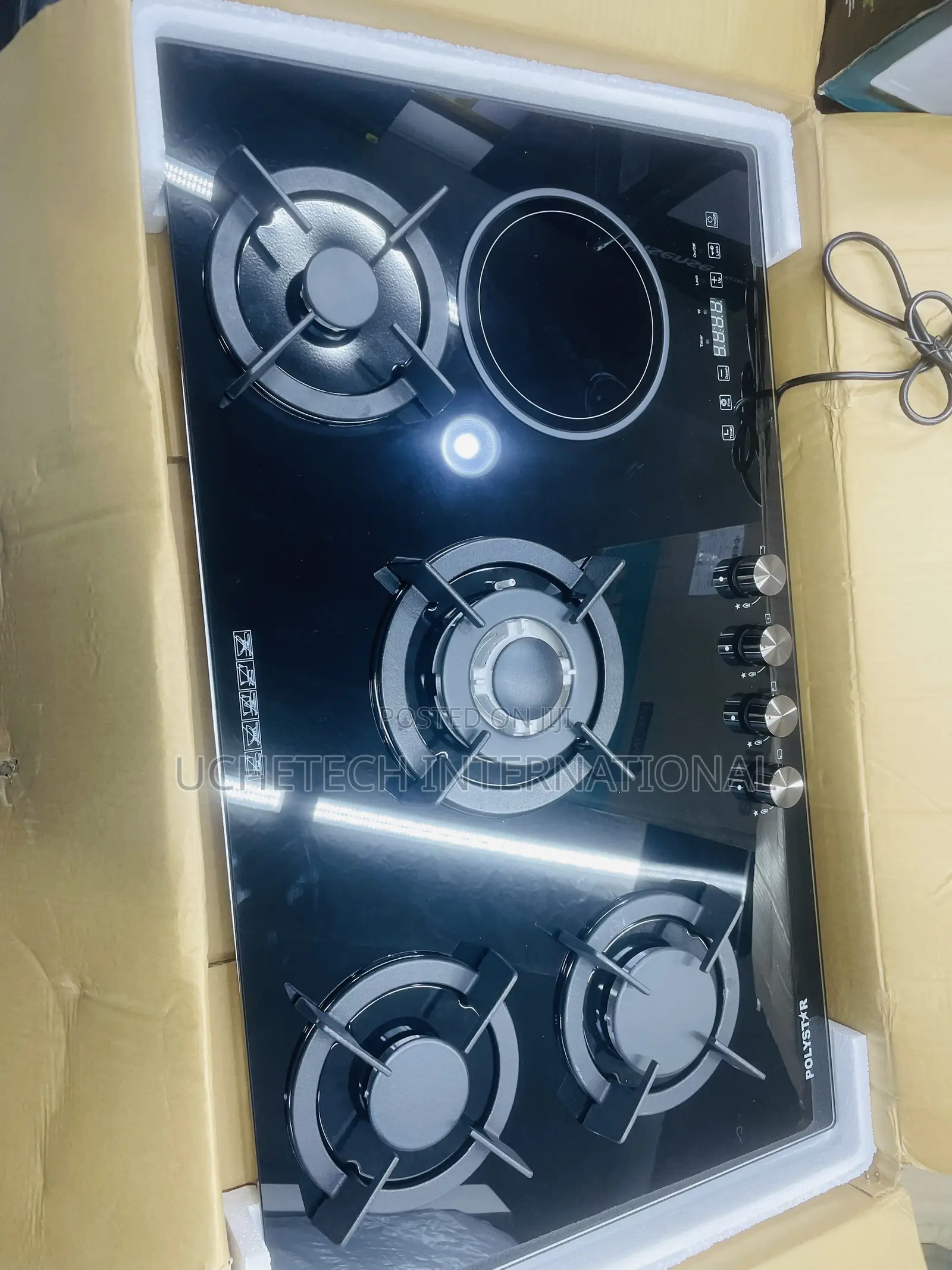 Polyester Inbuilt Gas Cooker