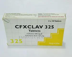 Cfxclav Tablets 325mg ( Cefixime) X10