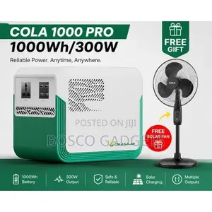 Cola1000pro With Free Solar Fan 3yrs Warranty