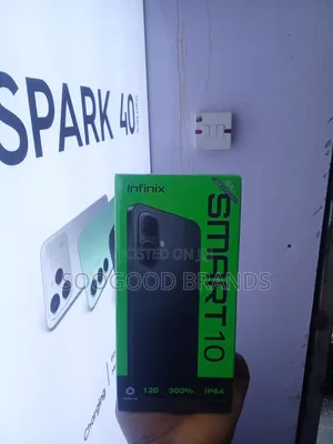 New Infinix Smart 10 64 GB Black