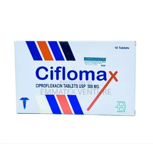 Ciflomax Tablet 500mg (Ciprofloxacin) X10