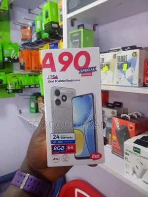New Itel A90 64 GB Black