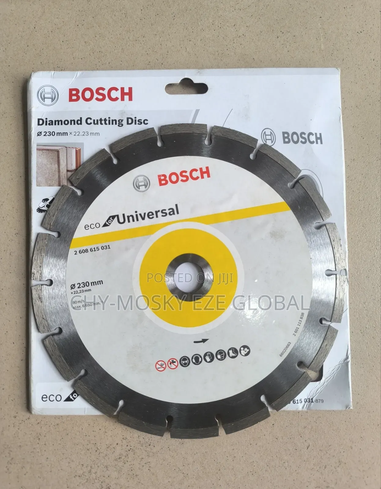 9" Bosch Diamond Disc