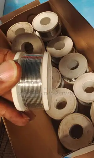 Silver-Colored Tin-Lead Rosin Core Solder Wire