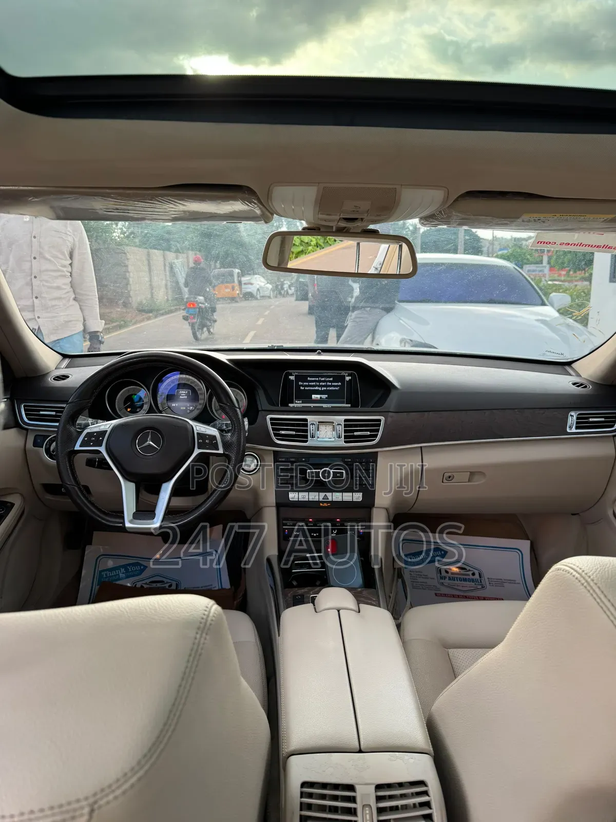 Mercedes-Benz E350 2014 White
