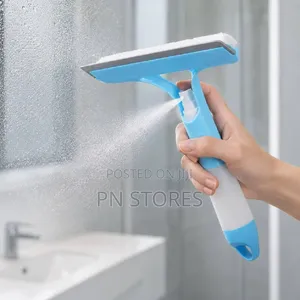 3in1 Glass Cleaning Tool for Windows Mirrors and Shower Doors